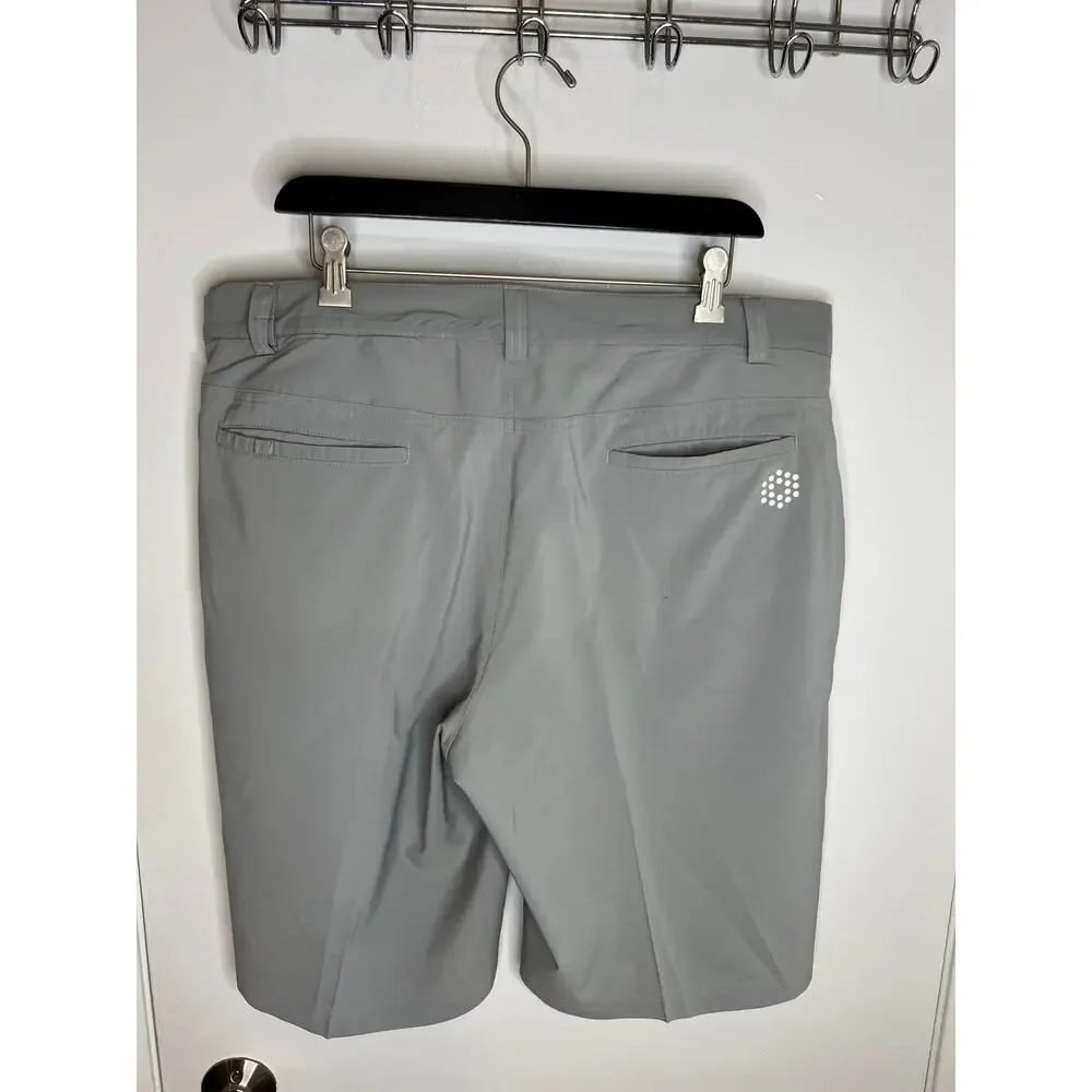Puma Men's Performance Stretch Golf Sport Shorts Grey ~ Size 38
